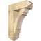 Ekena Millwork Olympic Arts and Crafts Rough Sawn Bracket w/ Offset Brace, Douglas Fir, 8"W x 24"D x 32"H BKT0806X24X32OLY03RDF - alternate 1